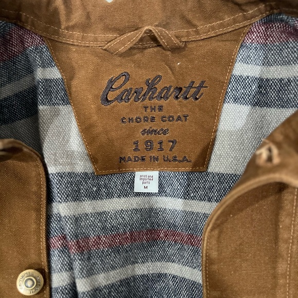 Carhartt Men's Tan Shirt Jacket - Picture 4 of 4